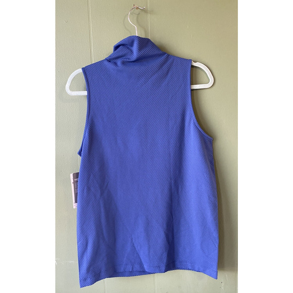 Athleta Shirt Womens Size XL Blue Flurry Base Layer NEW Casual Stretchy Tank Top - Picture 5 of 7